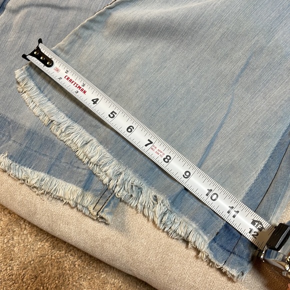 NWT 22” One teaspoon bell bottom flares Twiggy light blue jeans new with tags - Picture 16 of 16